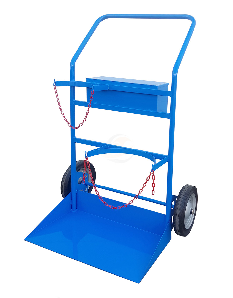 Portabombole ossigeno-propano con cassetta