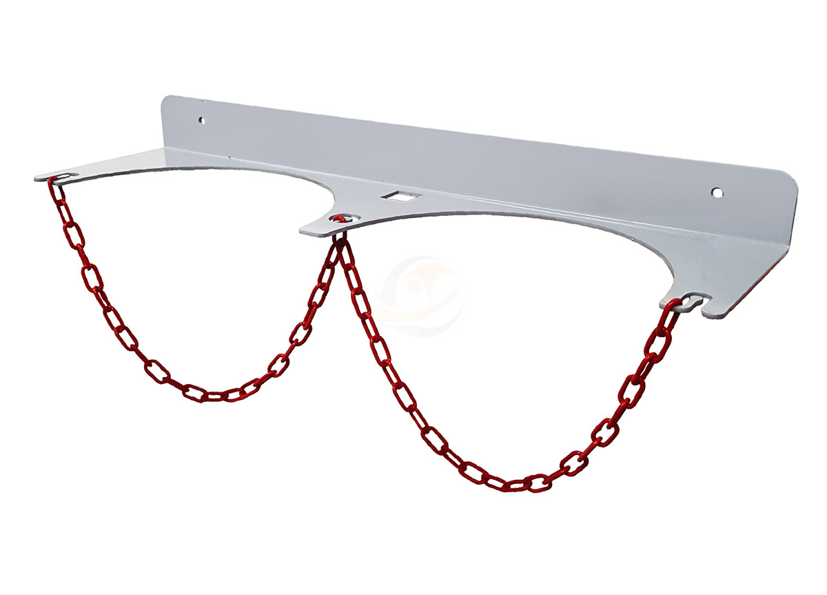 Rastrelliera da parete bombole lt.40/50