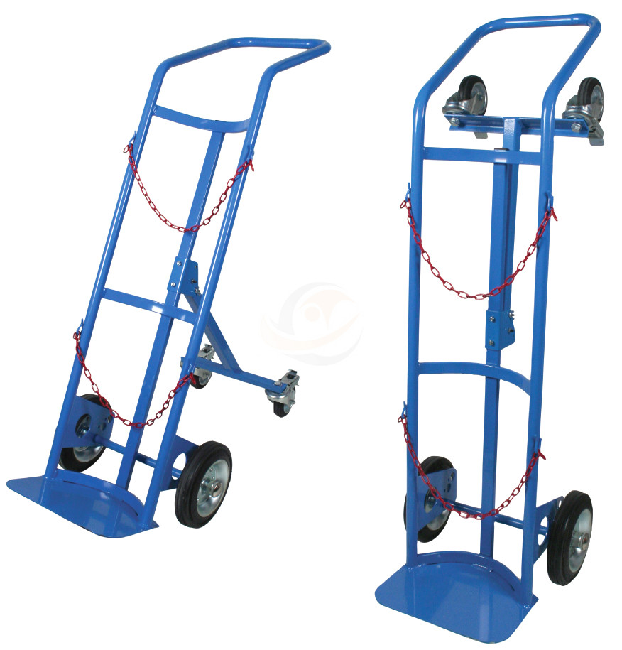 Portabombole monoposto trasformabile ruote con freno 