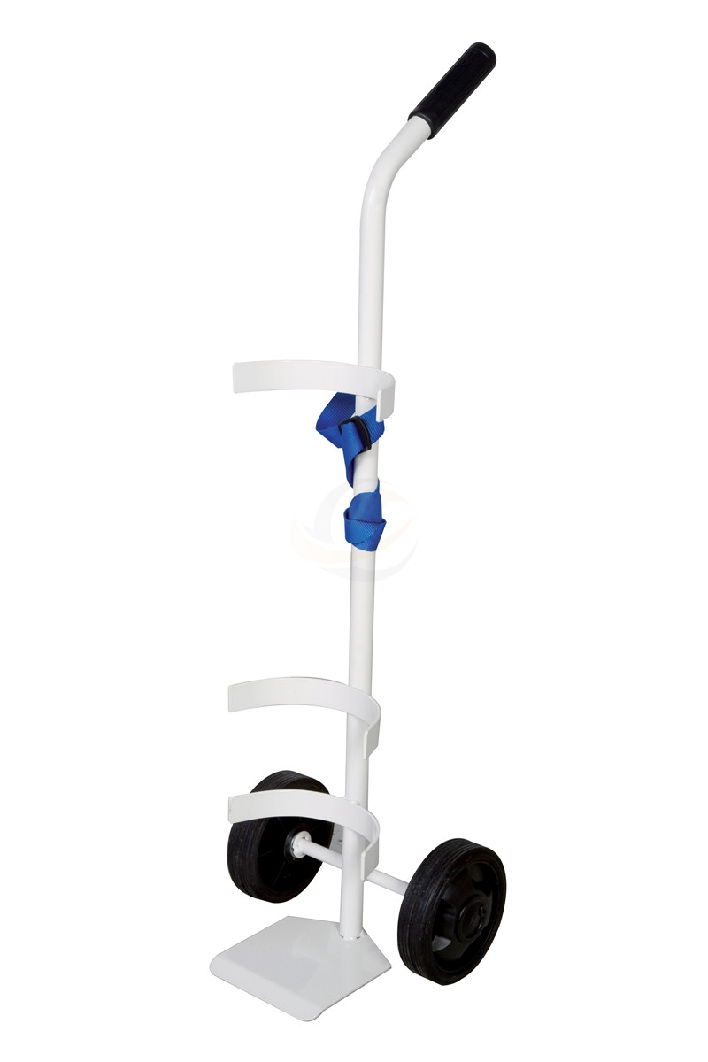 Carrello Bombole Ossigeno da 5 e 10 litri