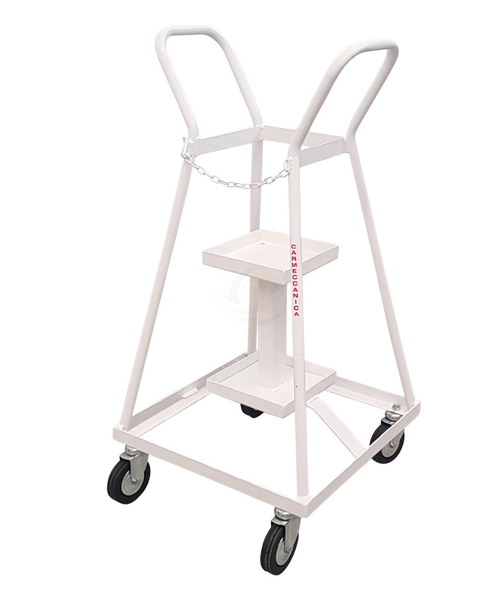 Portabombola 4 ruote gommate lt. 5/7