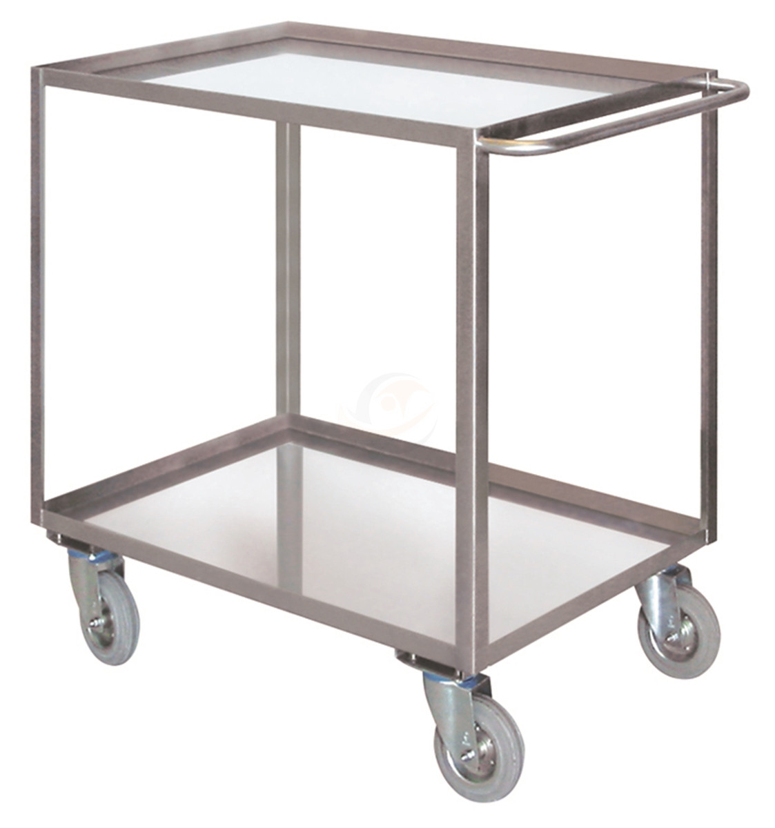 Portatutto a 2 vasche INOX