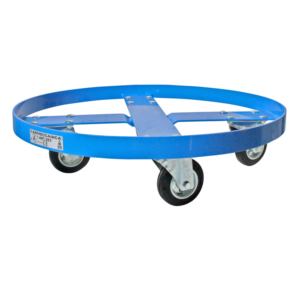 Base carrellata per fusti Ø 600