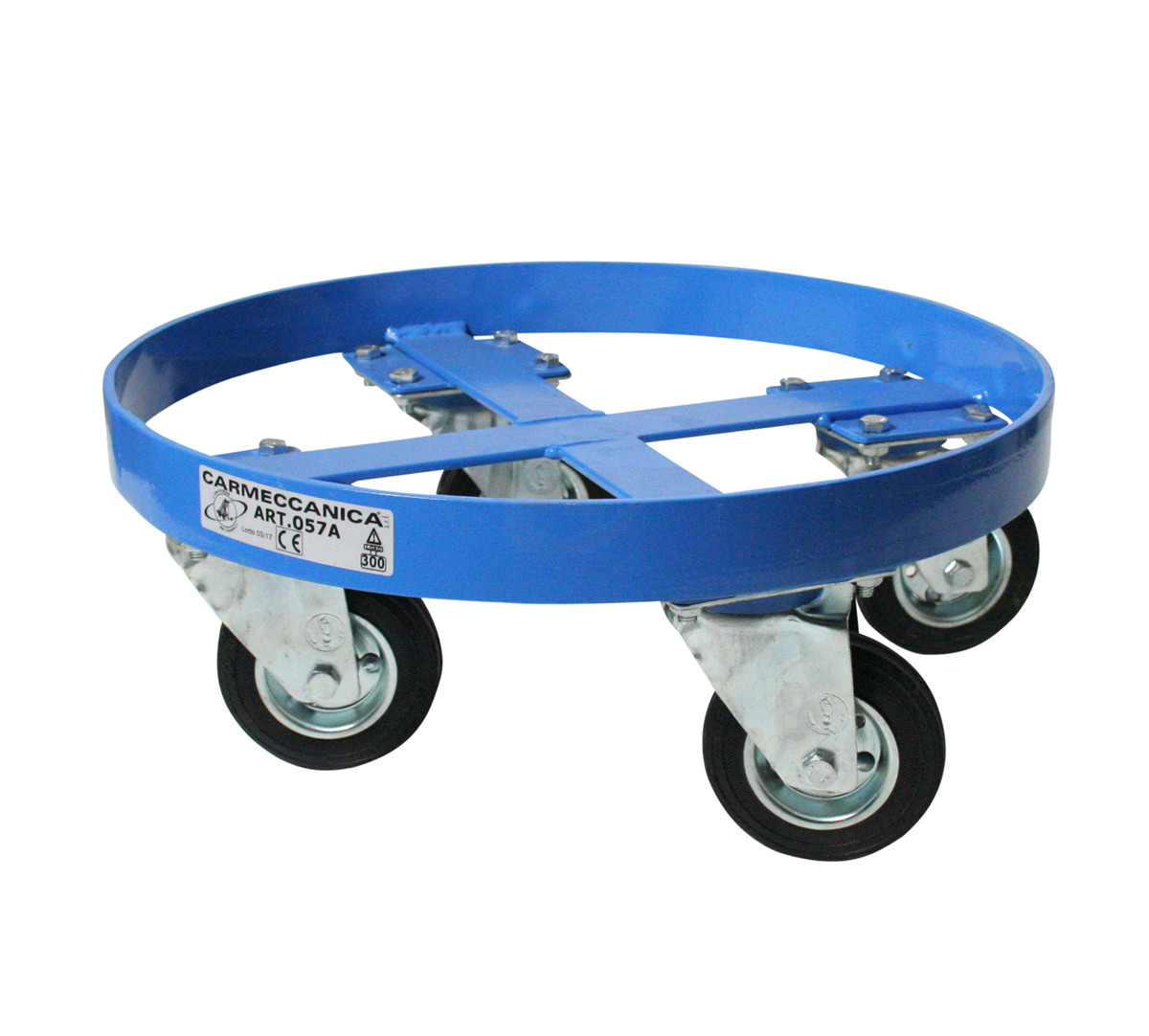 Base carrellata per fusti Ø 400
