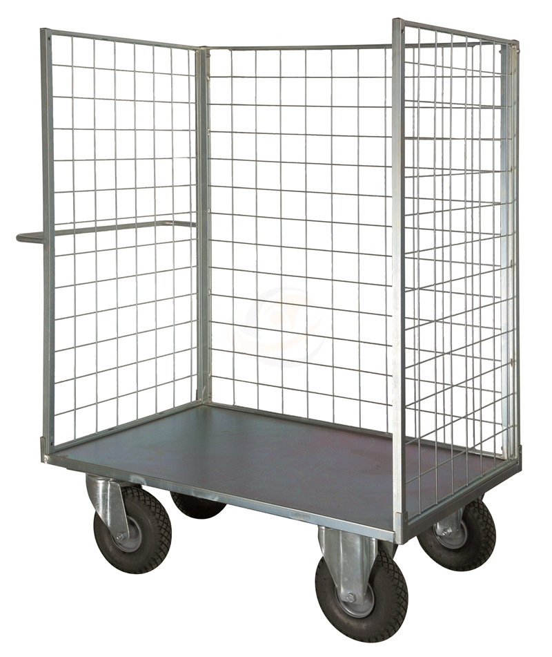 Pianale zincato a 3 sponde 