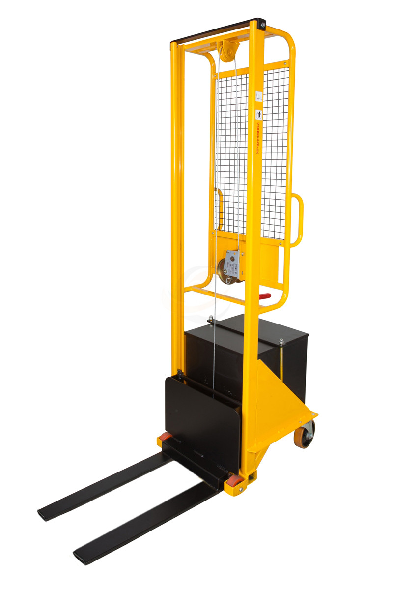 Sollevatore arganello contrappesato portata Kg. 100