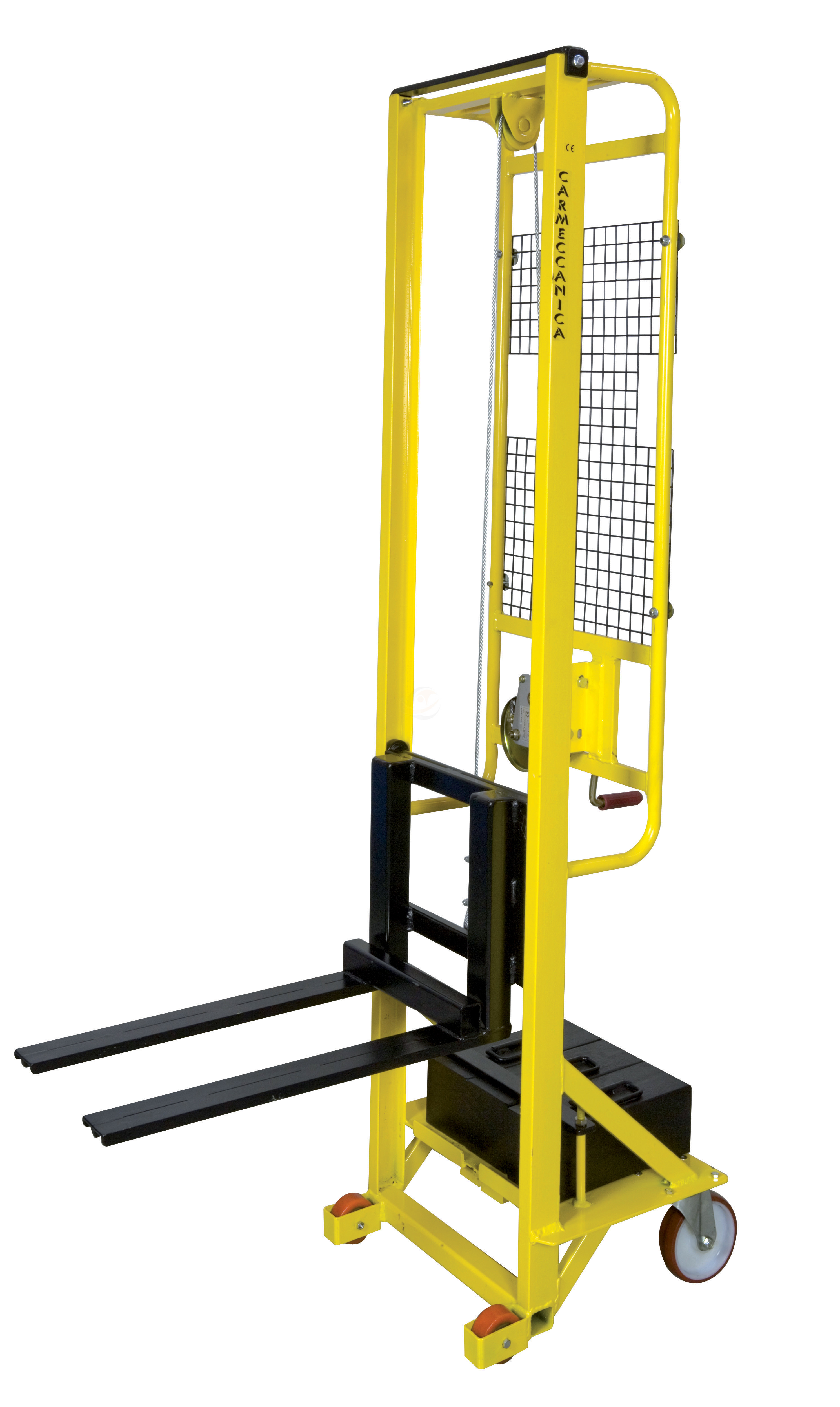 Sollevatore arganello contrappesato