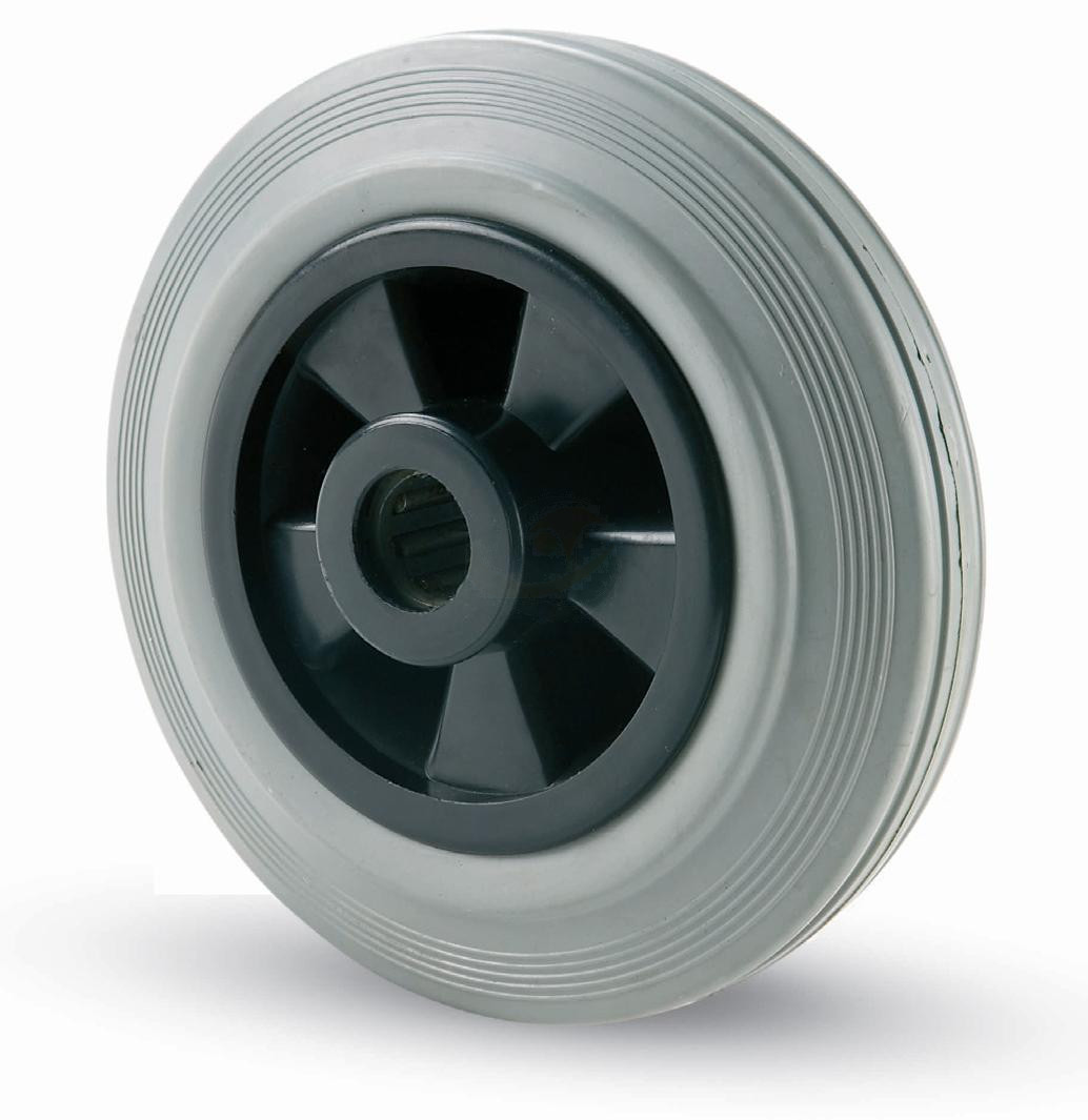 Ruota d.200x50 Gomma Antimacchia - Solo Ruota