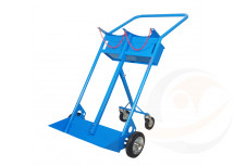 Portabombole biposto lt.40/50 Trasformabile con maniglione e cassetta