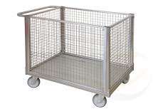 Pianale con quattro sponde in rete