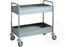 Carrello da Sbarazzo con 2 Vasche insoronizzata