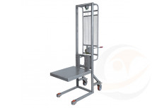 Sollevatore a pompa idraulica acciaio INOX AISI 304