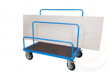 Carrello per Trasporto Pannelli con Piano Antiscivolo