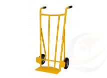 Corrieri spalla curva ruote gomma piena