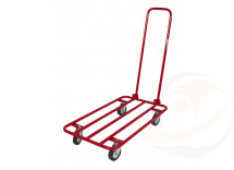 Pianale in tubolare con manico pieghevole