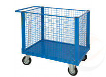 Pianale con quattro sponde in rete