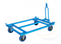 Rimorchio porta europallet basso senza manico