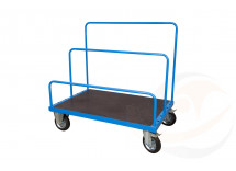 Carrello per Trasporto Pannelli con Piano Antiscivolo