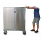 Carrello Inox - Trasporto Biancheria