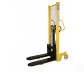 Sollevatore manuale forche regolabili